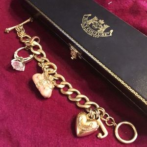 Juicy couture charm bracelet